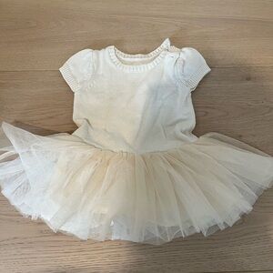 Baby GAP tulle sweater dress